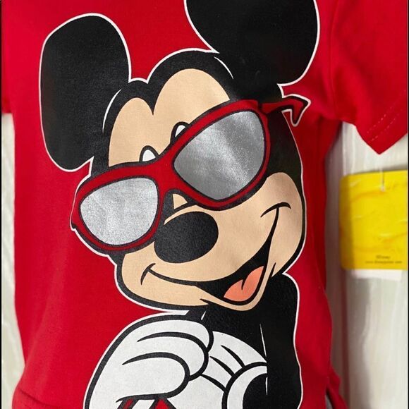 DISNEY JUNIOR Size 12M Boys Short Set - Picture 2 of 5